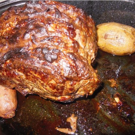Food being cooked in an outdoor kitchen in Tampa, FL