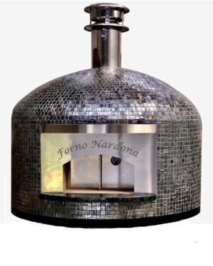 This Forno Nardona Napoli Model wood fired pizza oven is our residential shop model.