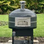 Nardona Napoli with stripes on a custom black powder coated stand.