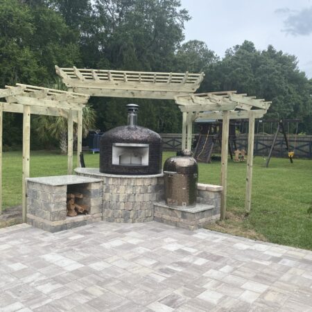 Outdoor Cooking area featuring a Nardona Napoli Oven