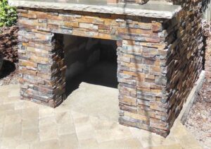 Firenze Base finished in natural stone
