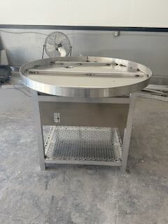 Round unfinished stand for Forno Nardona Napoli and Vesuvio ovens.